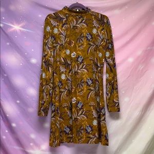 Beautiful Autumn Turtleneck Dress